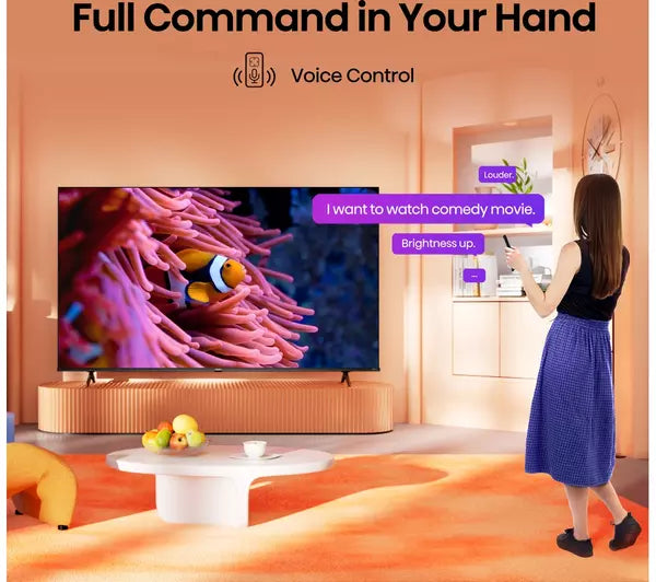 Hisense 65E6KTUK 65-inch 4K UHD VIDAA Smart TV