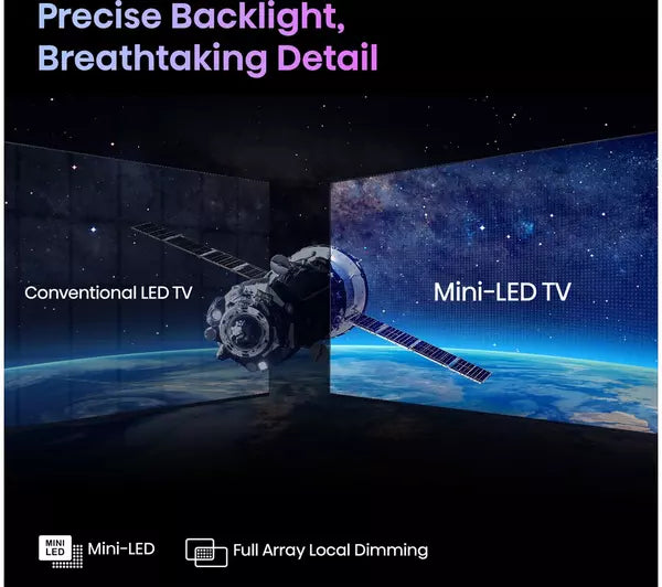 Hisense U7K 65" 4K Ultra HD MiniLED Smart TV - 65U7KQTUK