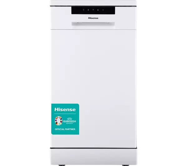 Hisense HS523E15WUK Slimline Dishwasher - White (EX-DISPLAY/C)