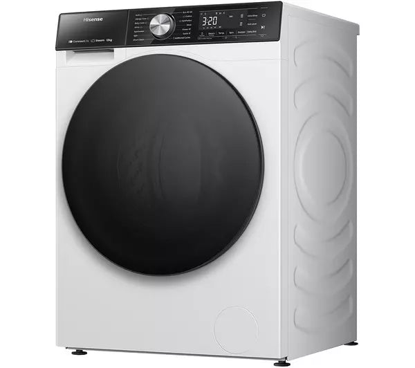 Hisense 5S Series WF5S1245BW 12kg Washing Machine with 1400 rpm - White - A Rated (EX-DISPLAY/B)