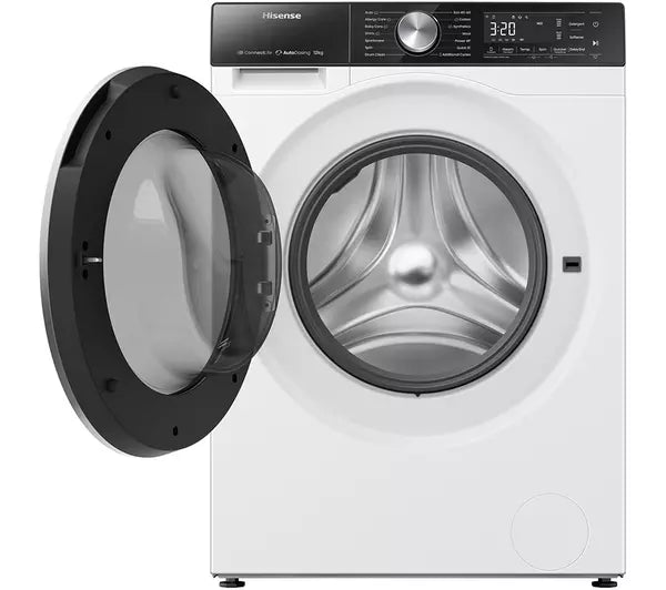 Hisense 5S Series WF5S1245BW 12kg Washing Machine with 1400 rpm - White - A Rated (EX-DISPLAY/B)