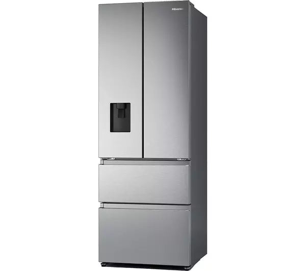 Hisense PureFlat RF632N4WIE Total No Frost American Fridge Freezer - Stainless Steel (EX-DISPLAY/A)