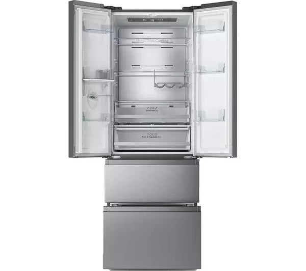 Hisense PureFlat RF632N4WIE Total No Frost American Fridge Freezer - Stainless Steel (EX-DISPLAY/A)