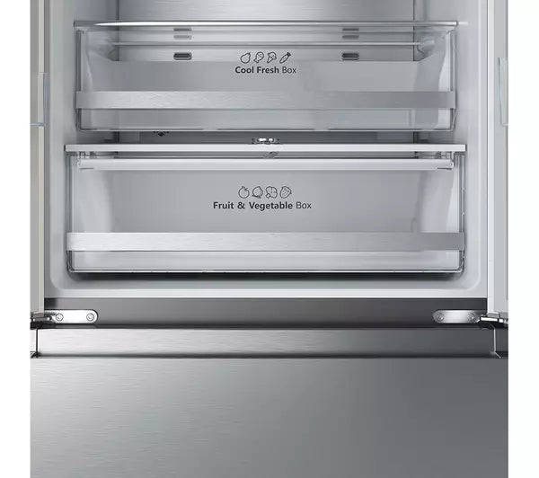 Hisense PureFlat RF632N4WIE Total No Frost American Fridge Freezer - Stainless Steel (EX-DISPLAY/A)