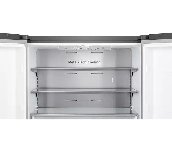 Hisense RQ758N4SWSE Wifi Connected Non-Plumbed Total No Frost American Fridge Freezer - Stainless Steel (EX-DISPLAY/B)