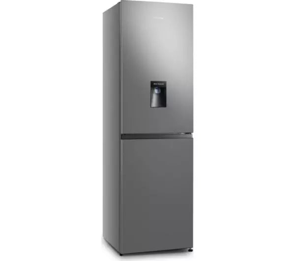 Hisense RB327N4WCE 50/50 No Frost Fridge Freezer - Stainless Steel - NEW