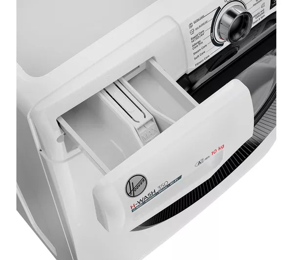 HOOVER H-Wash 350 H3WPS6106TAMB6-80 WiFi-enabled 10kg 1600rpm Washing Machine - White (EX-DISPLAY/C)