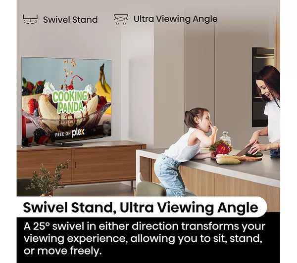 HISENSE 65A85KTUK 65" Smart 4K Ultra HD HDR OLED TV