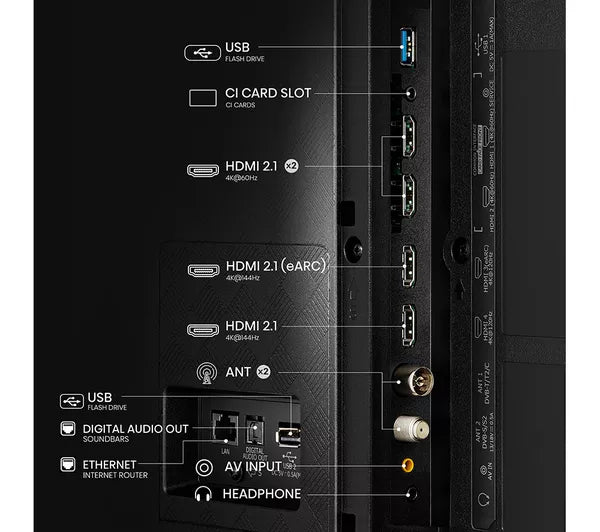 HISENSE 65A85KTUK 65" Smart 4K Ultra HD HDR OLED TV