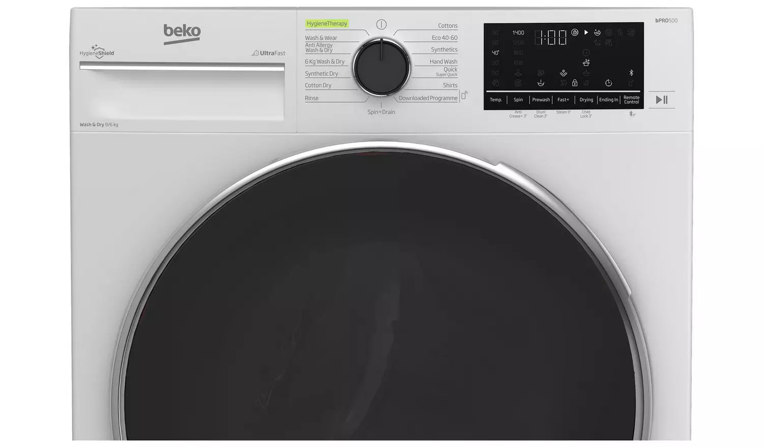 Beko UltraFast B3D59644UW 9Kg / 6Kg Washer Dryer with 1400 rpm - White (EX-DISPLAY/A)