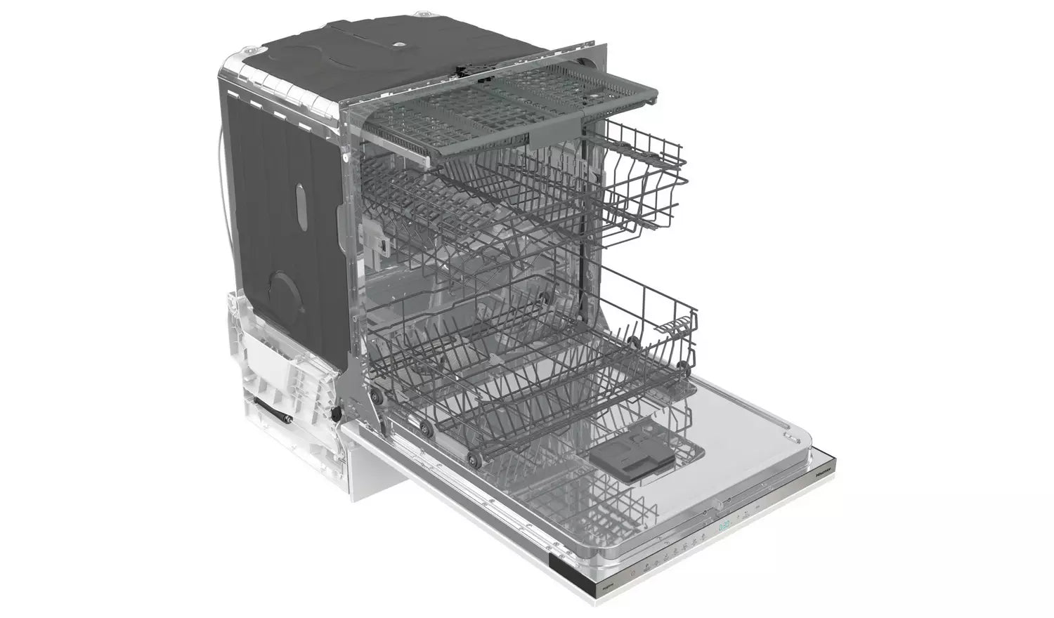 Hisense HV643D60UK Fully Integrated Standard Dishwasher - Stainless Steel Control Panel (EX-DISPLAY/B)