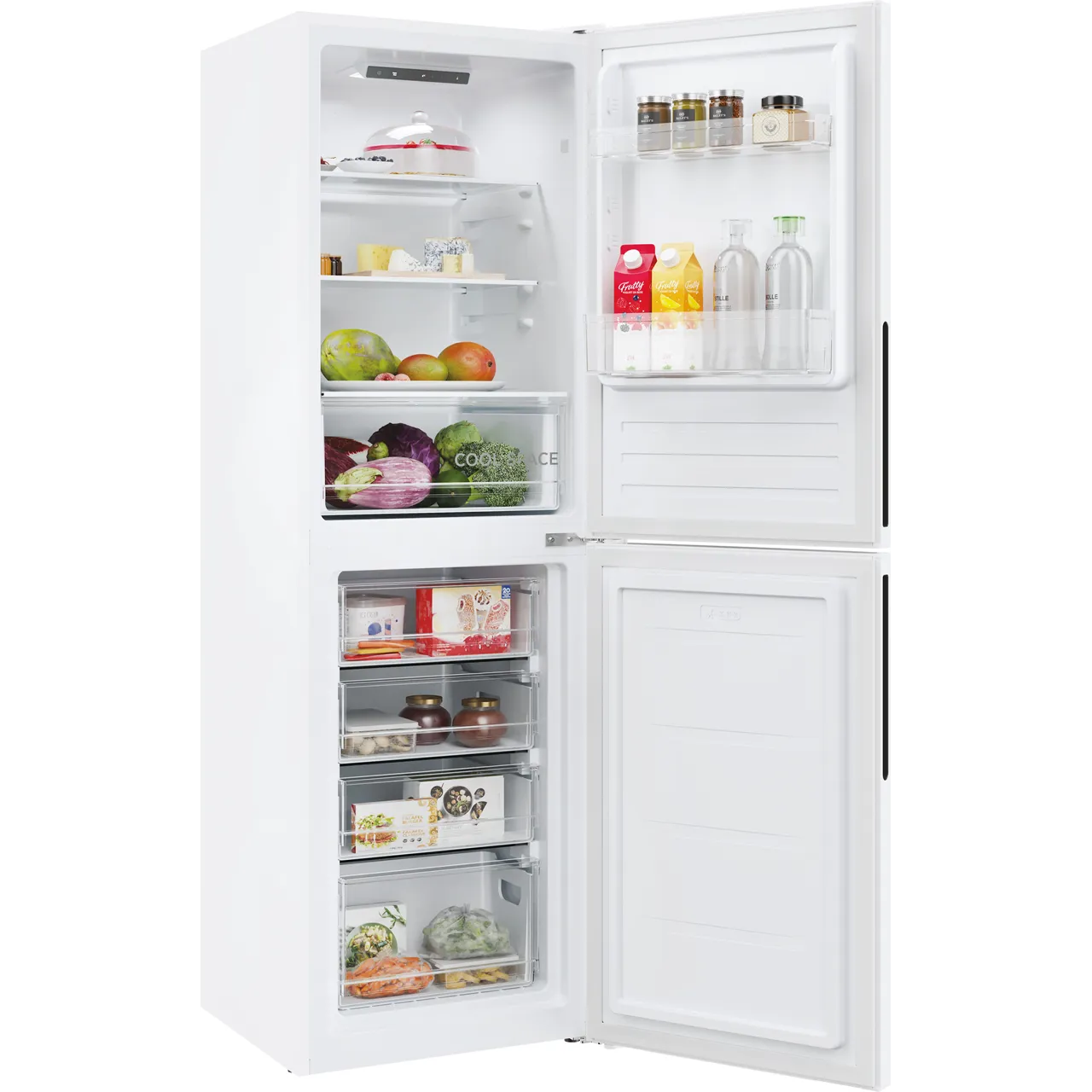 Hoover H-FRIDGE 300 HOCT3L517EWK-1 176cm 50/50 Fridge Freezer - White - E Rated (EX-DISPLAY/C)