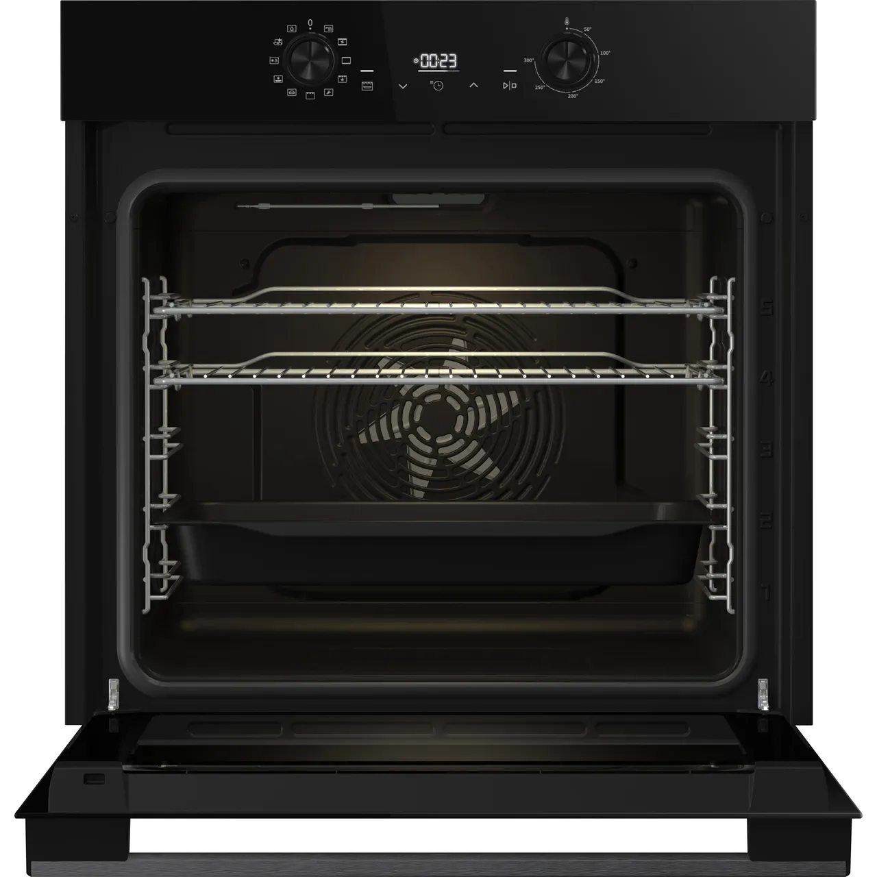 Hisense Hi2 BI622ABPGUK Built In Electric Single Oven - Jet Black - A Rated (EX-DISPLAY/A)