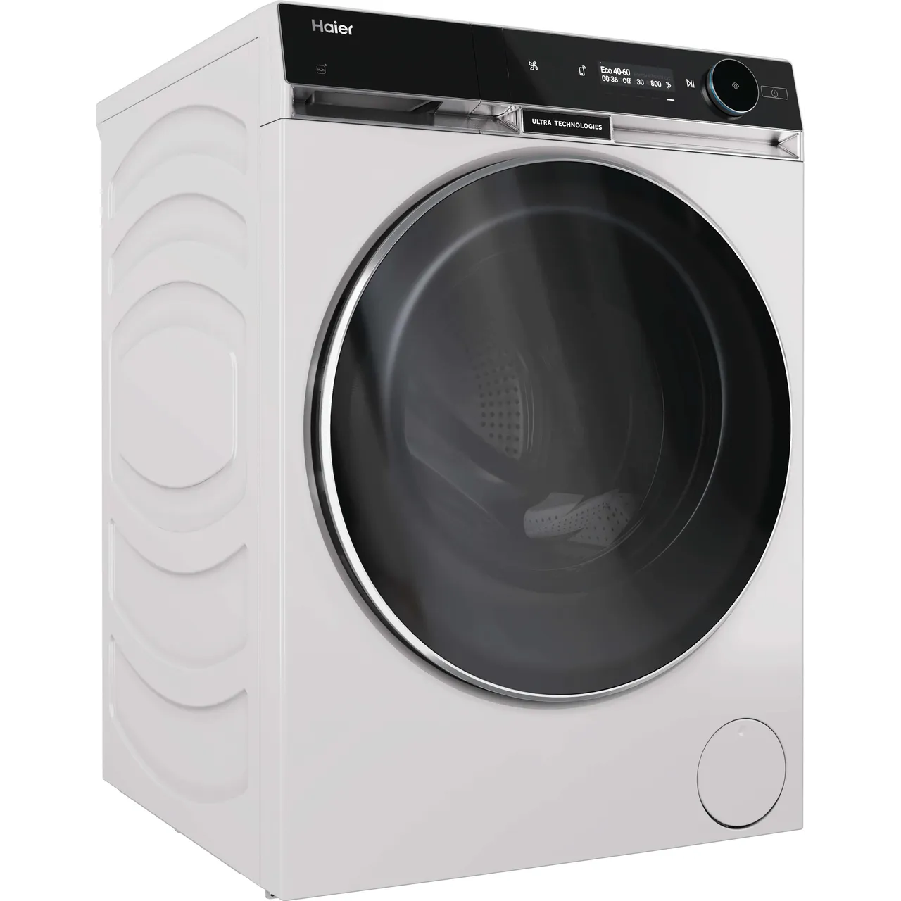 Haier X Series 11 HWD120-BD16397EUK Wifi Connected 12Kg / 7Kg Heat Pump Washer Dryer with 1600 rpm - White - A Rated [Wash&Dry], A Rated [Wash Only] (EX-DISPLAY/B)