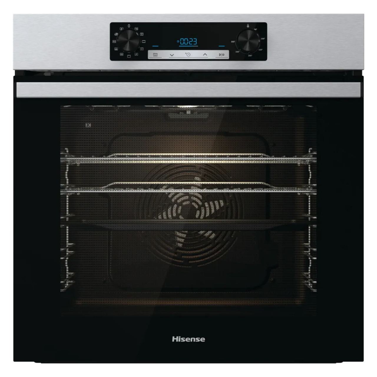 Hisense BI62211CX Built In Electric Single Oven - Stainless Steel - A Rated (EX-DISPLAY/A)