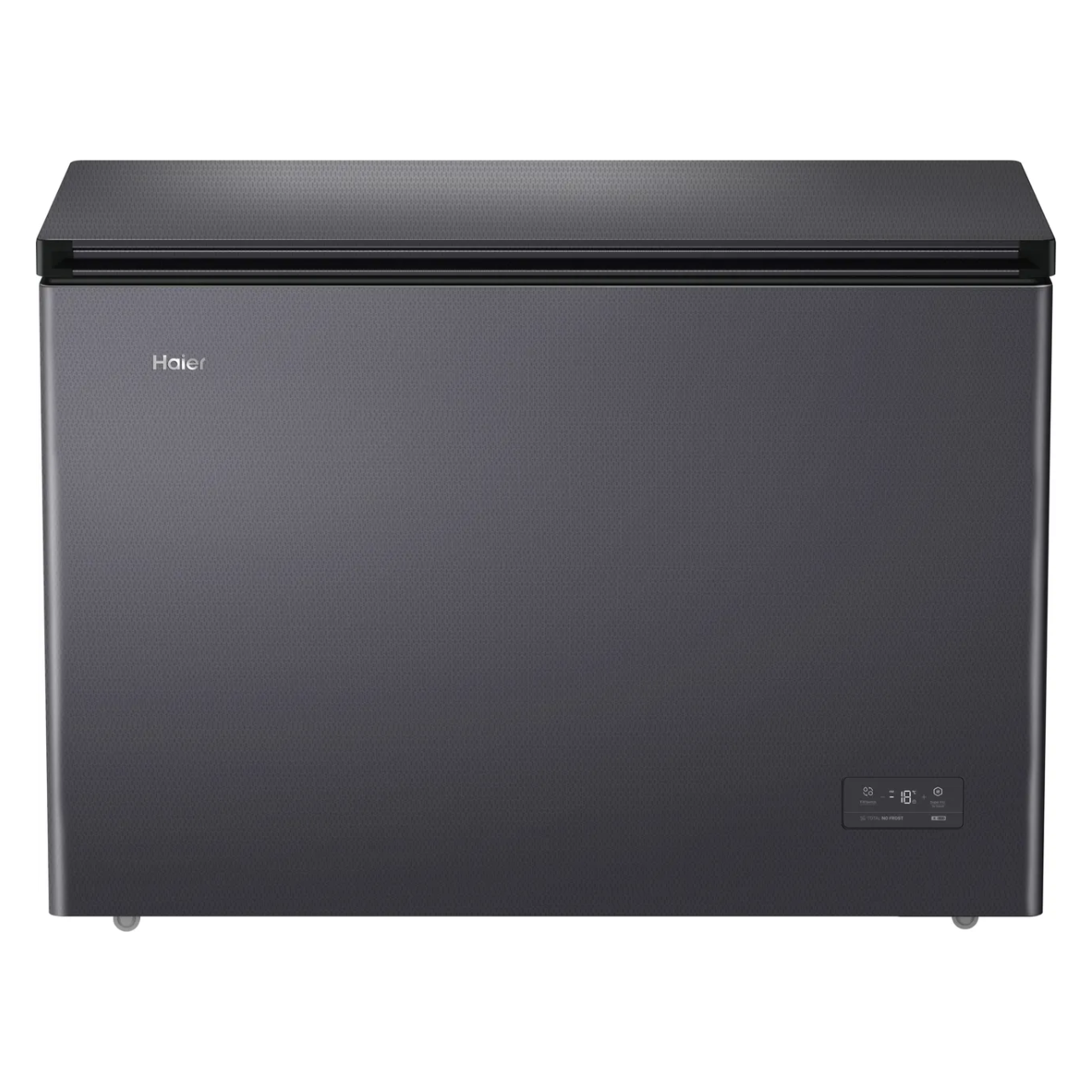 Haier HCE300NFEK Total No Frost Chest Freezer - Dark Inox - E Rated (EX-DISPLAY/B)