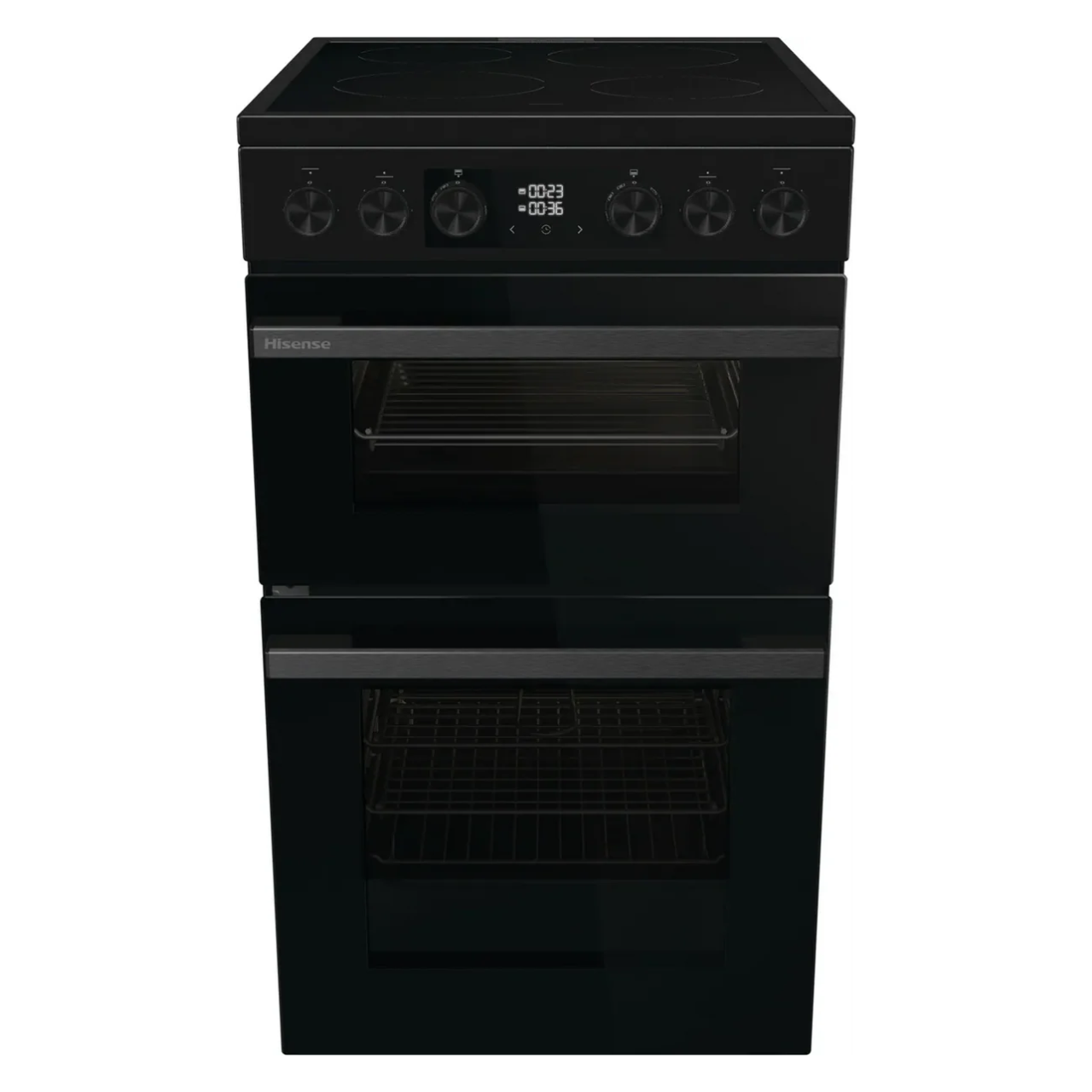 Hisense Hi6 Max HDCEC5C10B 50cm Electric Cooker with Ceramic Hob - Black - A Rated (EX-DISPLAY/C)