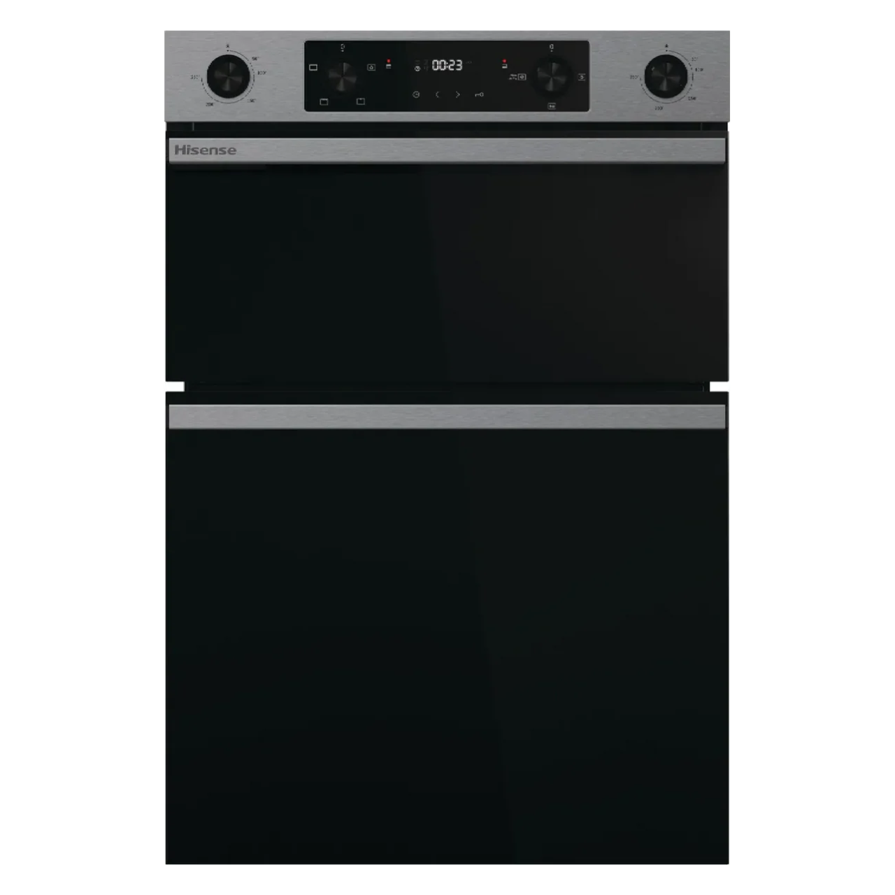 Hisense Hi6 BID914221CX Built In Electric Double Oven - Stainless Steel - A/A Rated (EX-DISPLAY/A)
