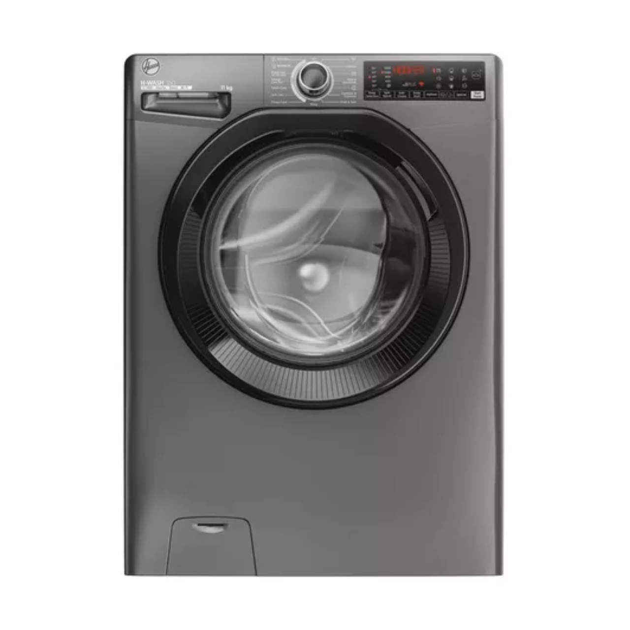 HOOVER H-Wash 350 H3WPS4116TAMBR80 WiFi-enabled 11 kg 1400 spin Washing Machine - Graphite - A Rated (EX-DISPLAY/C)