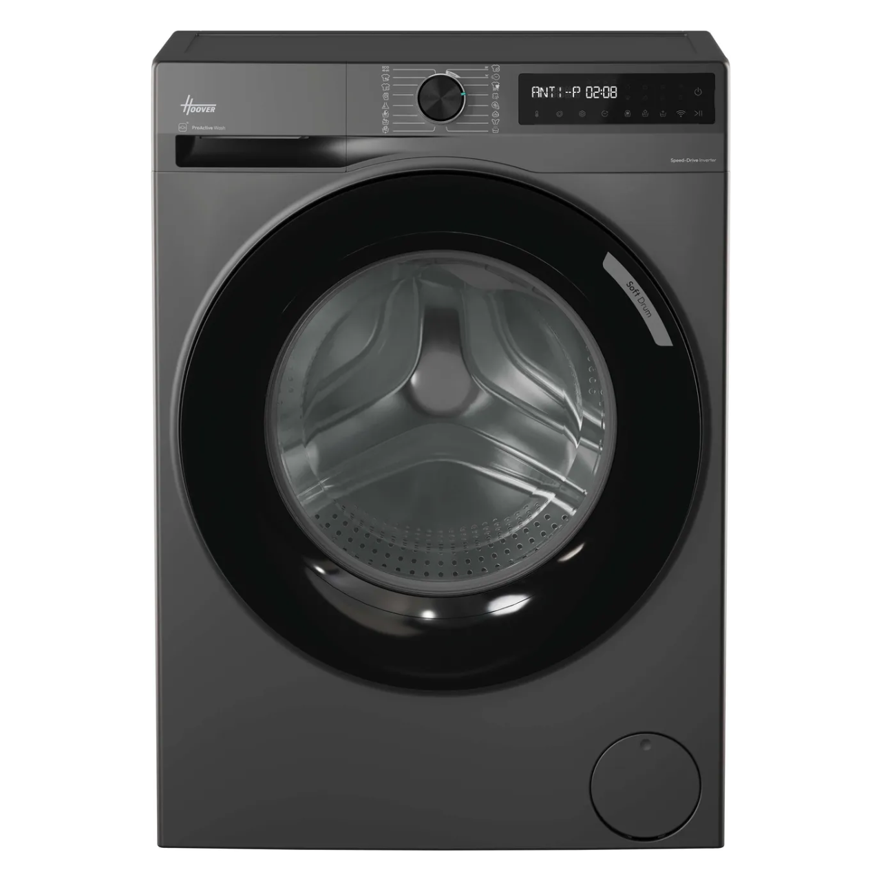 Hoover Pro Wash Series 3 HBR 49SBL8G-80 9kg WiFi Connected Washing Machine with 1400 rpm - Graphite - A Rated (EX-DISPLAY/B)
