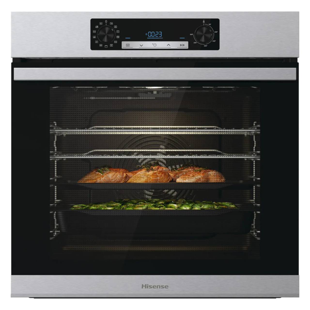 HISENSE AirFry BSA65222AXUK Electric Steam Oven - Stainless Steel (EX-DISPLAY/B)