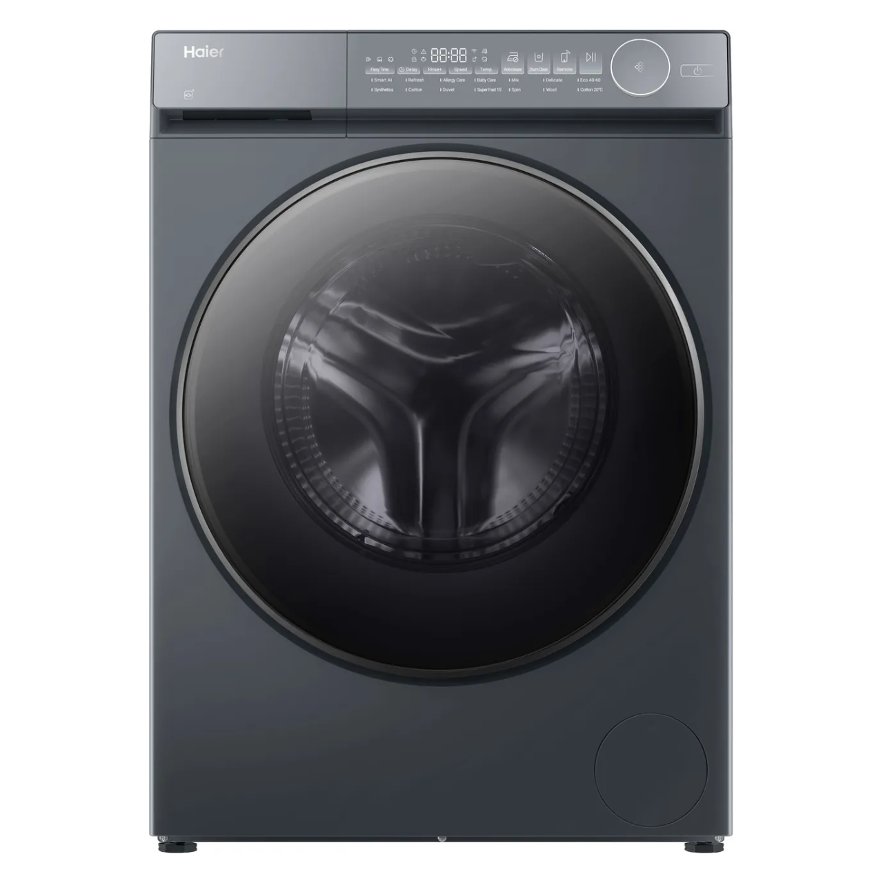 Haier X Series 7 HW90-B14367GTUUK 9kg WiFi Connected Washing Machine with 1400 rpm - Graphite - A Rated (EX-DISPLAY/A)