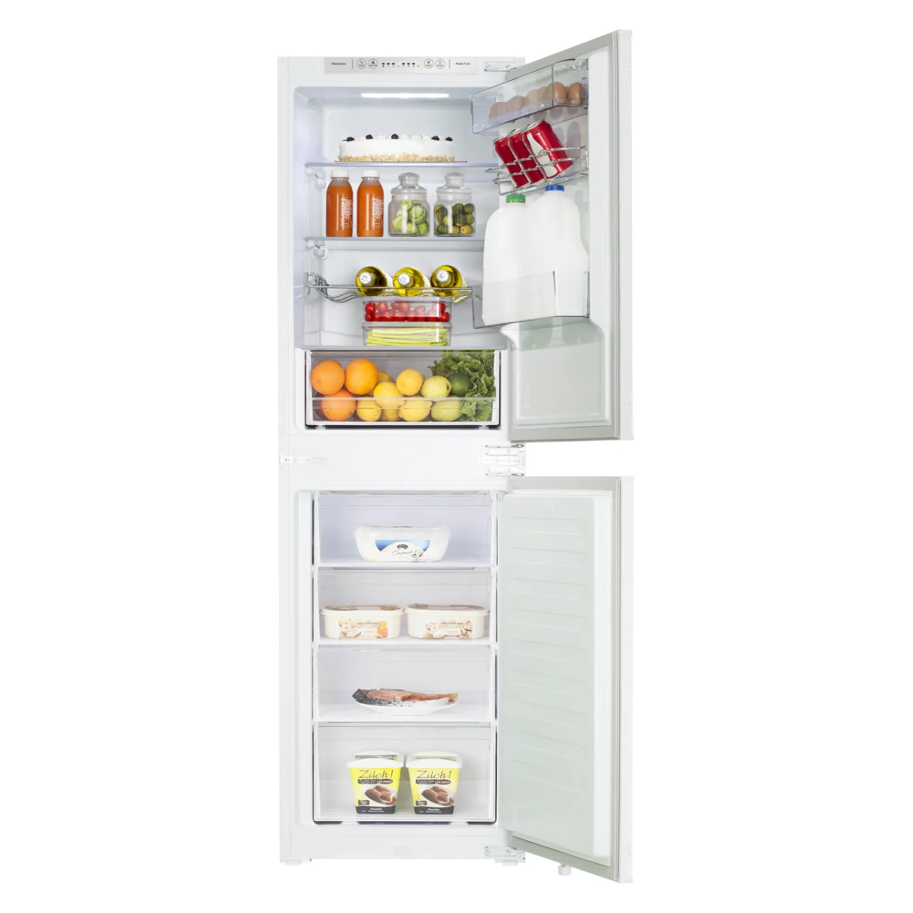 Hisense RIB291F4AWE Integrated 50/50 Frost Free Fridge Freezer - White (EX-DISPLAY/A)