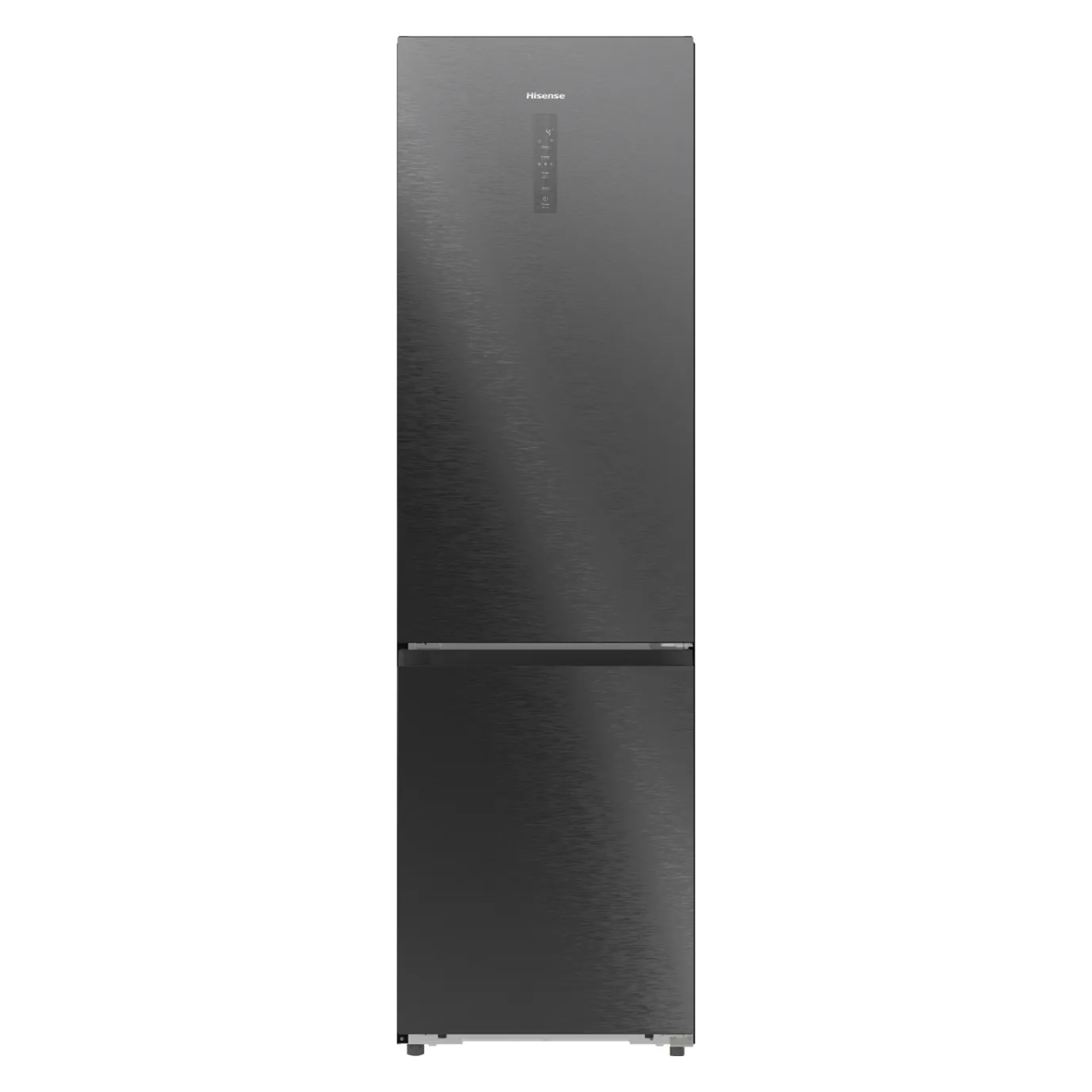 Hisense PureFlat RB5P410SAFCUK 203cm 70/30 No Frost Fridge Freezer - Black / Stainless Steel - C Rated (EX-DISPLAY/B)