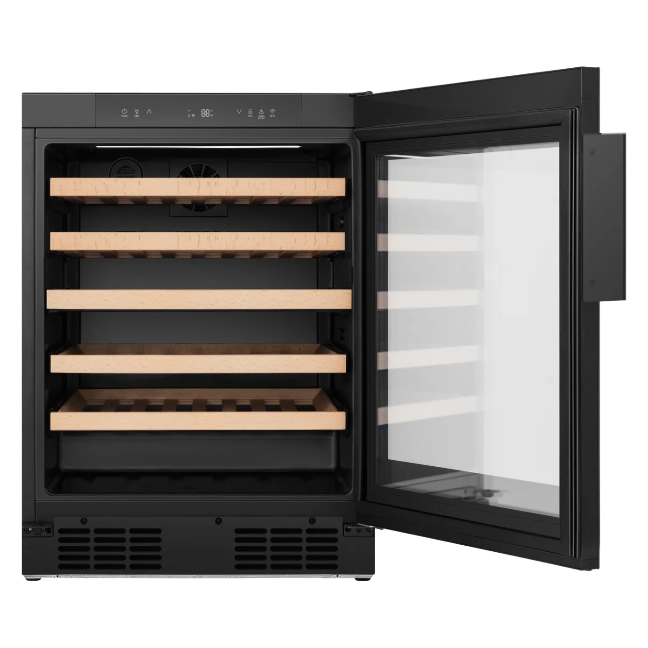 Hisense RW3N132GSLF Built In Wine Cooler - Black - F Rated (EX-DISPLAY/B)