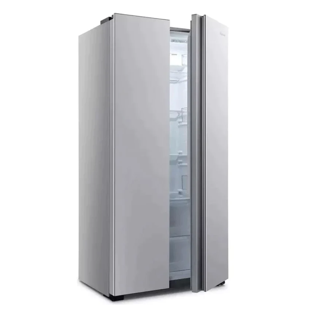 Fridgemaster MS83430ES Total No Frost American Fridge Freezer - Silver (EX-DISPLAY/B)