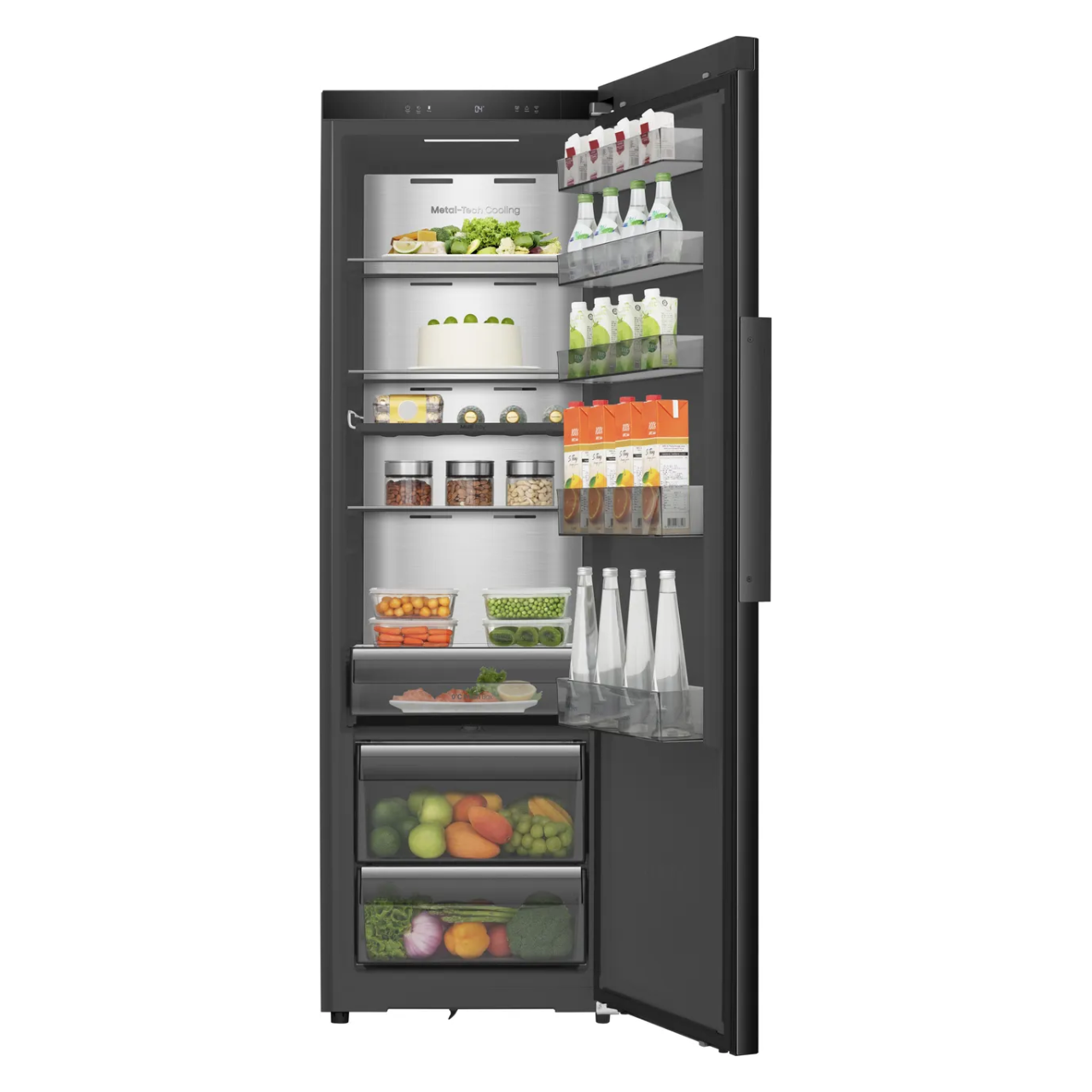 Hisense KitchenFit RL5K370GSFC 186cm High Fridge - Black - C Rated (EX-DISPLAY/B)