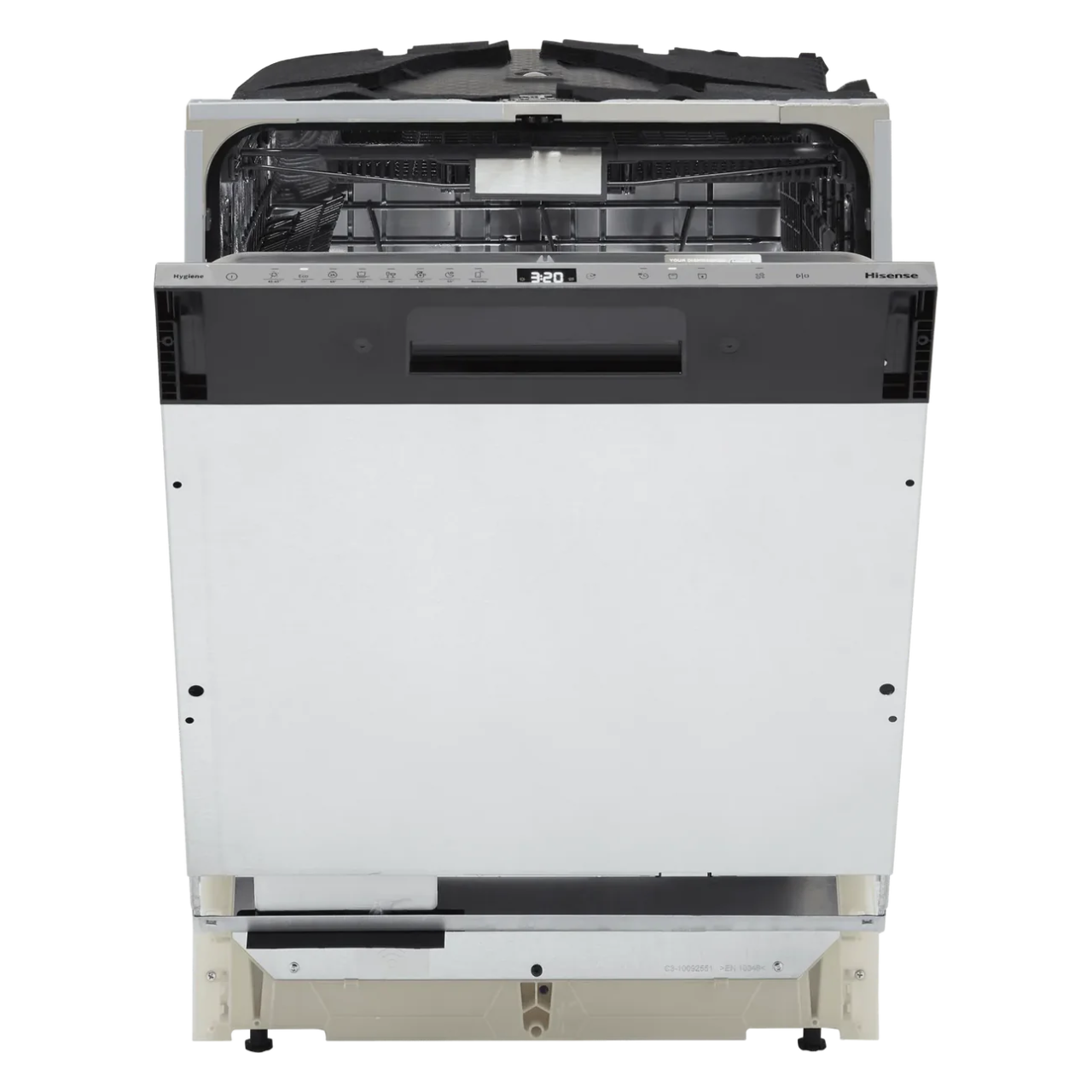 Hisense HV693C60UK Wifi Connected Fully Integrated Full Size Dishwasher - Stainless Steel Control Panel (EX-DISPLAY/A)