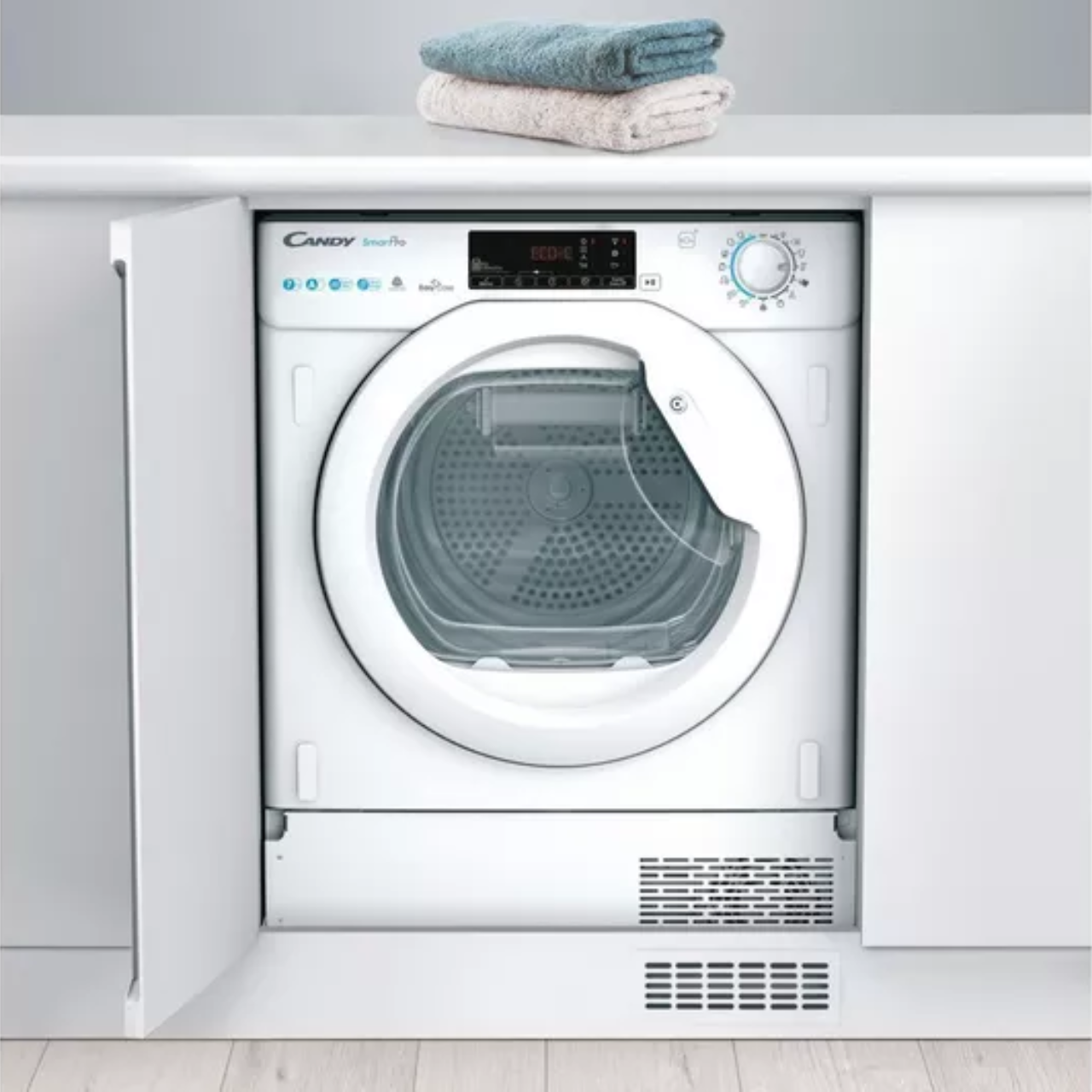 CANDY Smart Pro BCTD H7A1TE-80 Integrated WiFi-enabled 7 kg Heat Pump Tumble Dryer - A+ Rated (EX-DISPLAY/C)