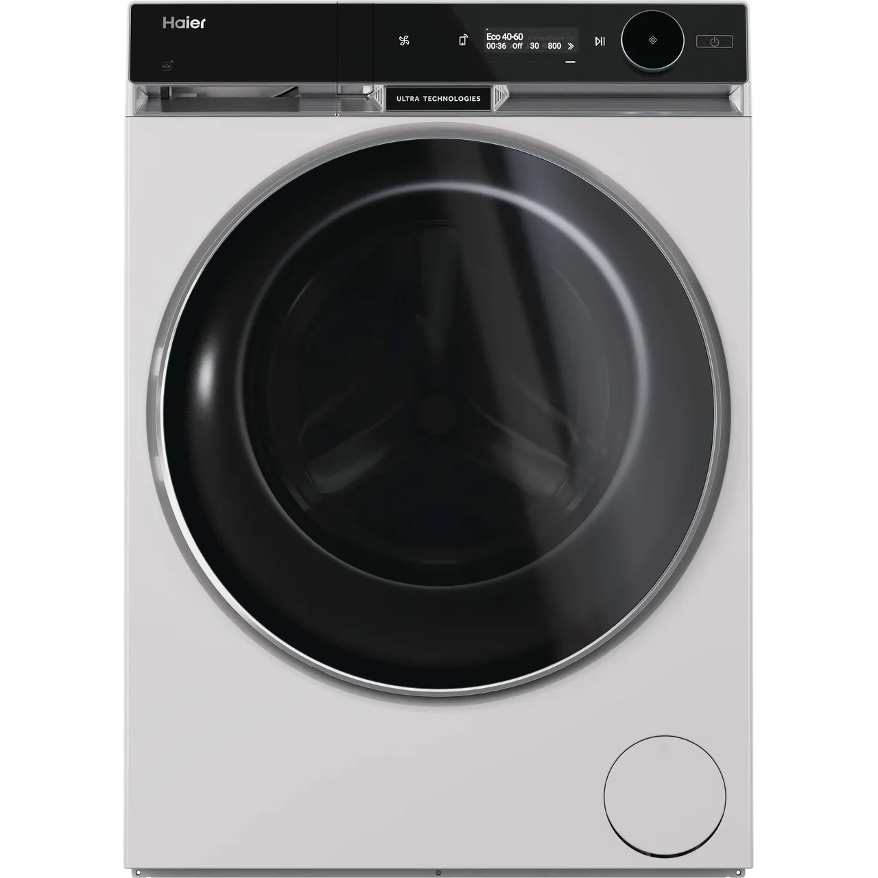 Haier X Series 11 HWD120-BD16397EUK Wifi Connected 12Kg / 7Kg Heat Pump Washer Dryer with 1600 rpm - White - A Rated [Wash&Dry], A Rated [Wash Only] (EX-DISPLAY/B)