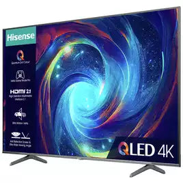 Hisense 55Inch 55E7KQTUK PRO Smart 4K HDR QLED Freeview TV