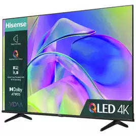 Hisense 50 Inch 50E78KQTUK Smart 4K UHD HDR QLED Freeview TV