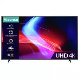 Hisense 55 Inch 55A6KTUK Smart 4K UHD HDR DLED Freeview TV