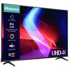 Hisense 55 Inch 55A6KTUK Smart 4K UHD HDR DLED Freeview TV