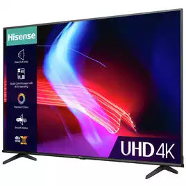 Hisense 55 Inch 55A6KTUK Smart 4K UHD HDR DLED Freeview TV