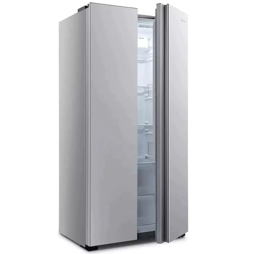 Fridgemaster MS83430ES Total No Frost American Fridge Freezer - Silver (EX-DISPLAY/C)