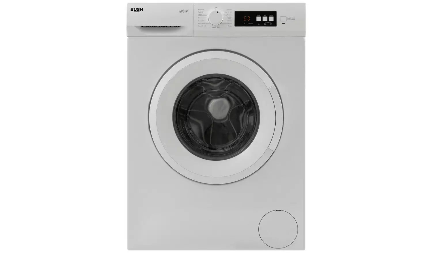 Bush WMT0712EW 7KG 1200 Spin Washing Machine - White (EX-DISPLAY/C)