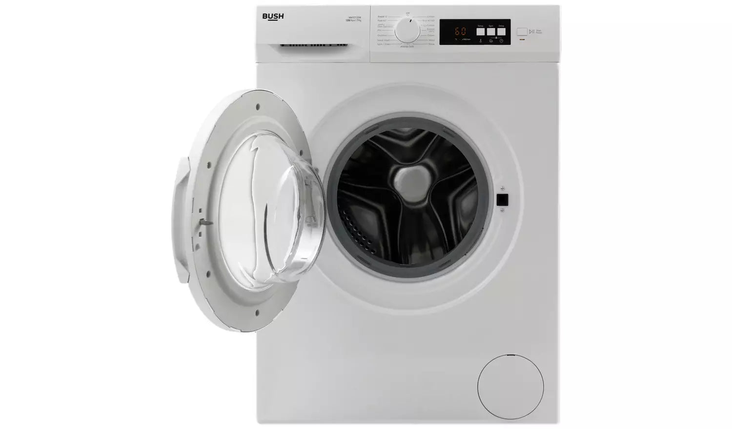 Bush WMT0712EW 7KG 1200 Spin Washing Machine - White (EX-DISPLAY/C)