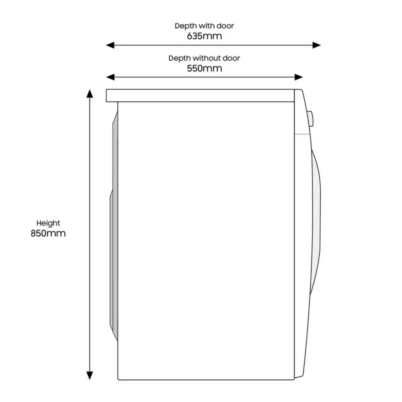 SAMSUNG Series 6 AddWash + Auto Dose WW90T684DLH/S1 WiFi-enabled 9 kg 1400 Spin Washing Machine - White - A Rated (EX-DISPLAY/C)