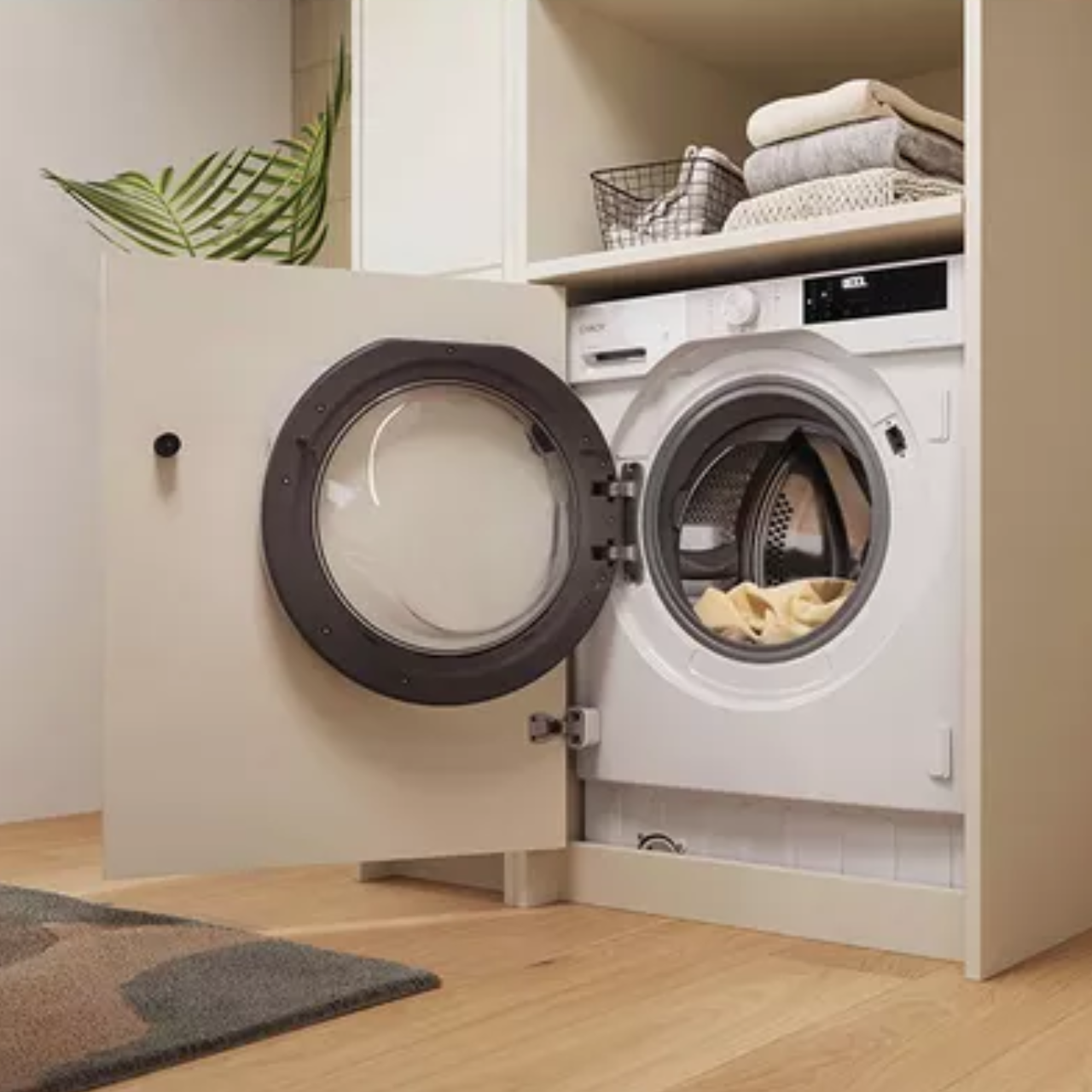 CANDY BC468M4D8J-80 Integrated 8 kg 1600 Spin Washing Machine - A Rated (EX-DISPLAY/B)