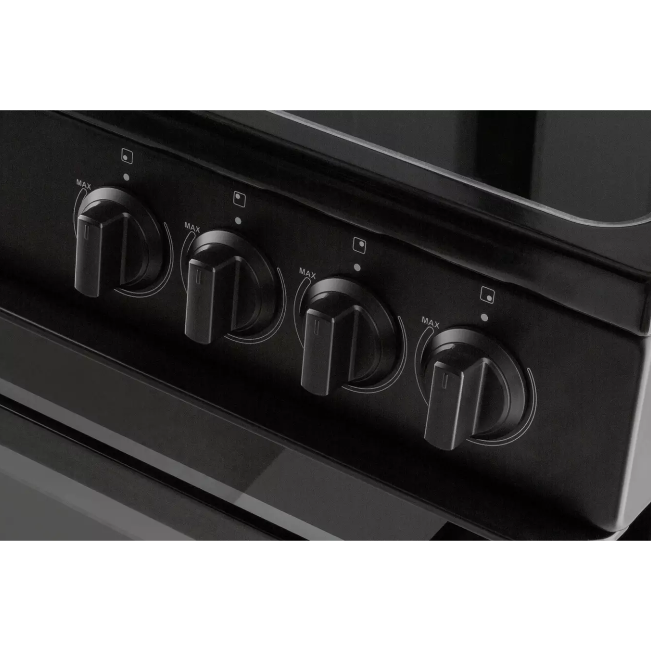 Bush B60TCBX 60cm Twin Cavity Electric Cooker - Black - A Rated (EX-DISPLAY/B)