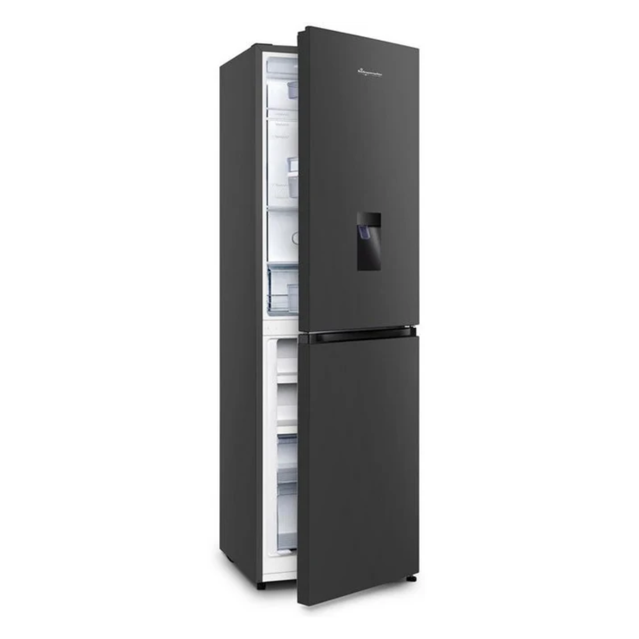 Fridgemaster MC55251DEB 60/40 Total No Frost Fridge Freezer - Black (EX-DISPLAY/A)