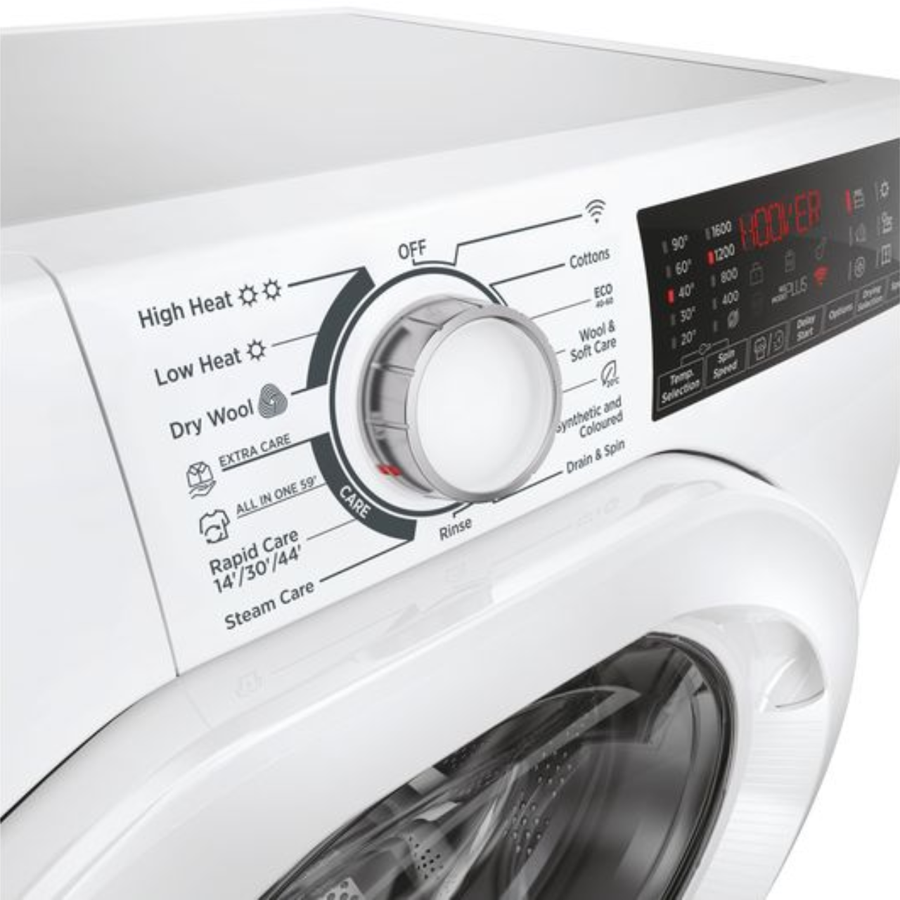 HOOVER H Wash 350 H3DPS6966TAM6-80 9 kg Washer Dryer - White - Washer A Rated, Dryer D Rated (EX-DISPLAY/C)