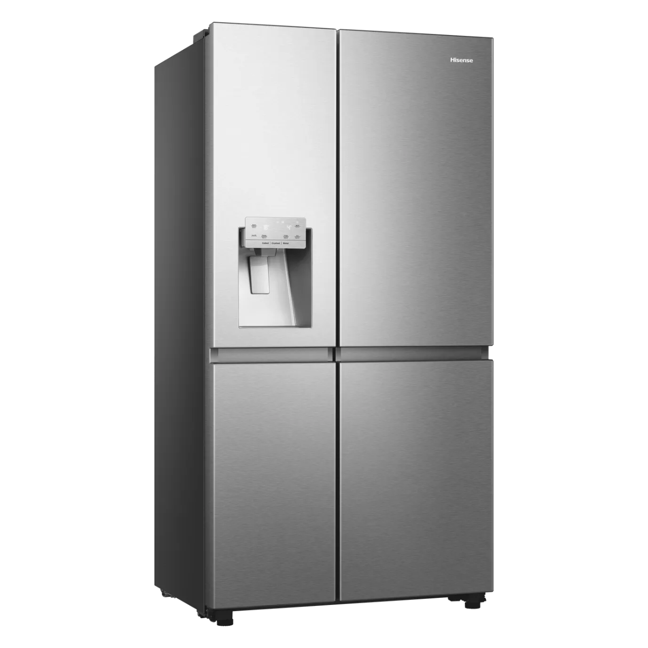 Hisense PureFlat Infinite RS818N4IIE Wifi Connected Plumbed Total No Frost American Fridge Freezer - Stainless Steel - E Rated (EX-DISPLAY/B)