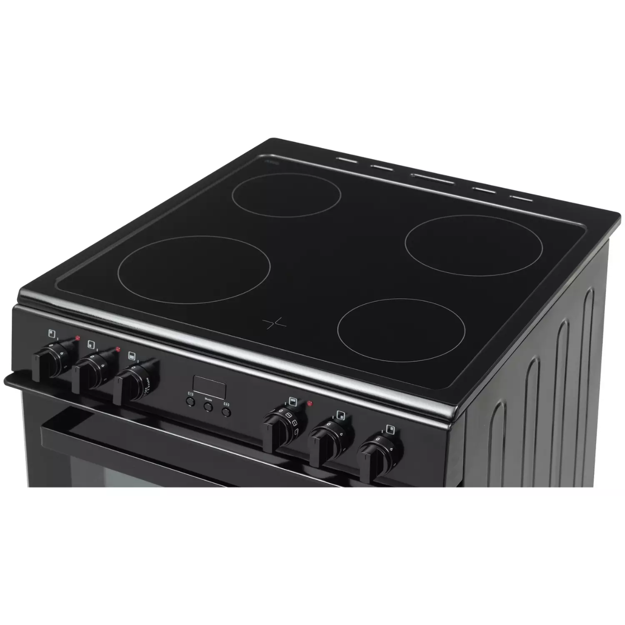 Bush CTFS60DBLECB 60cm Double Oven Electric Cooker - Black - A Rated (EX-DISPLAY/B)