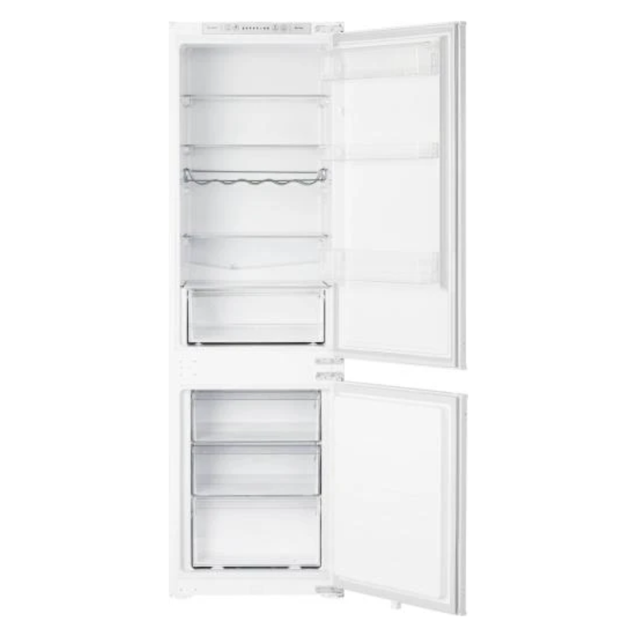 Hisense RIB312F4AWE Integrated 70/30 Frost Free Fridge Freezer with Sliding Door Fixing Kit - White (EX-DISPLAY/A)